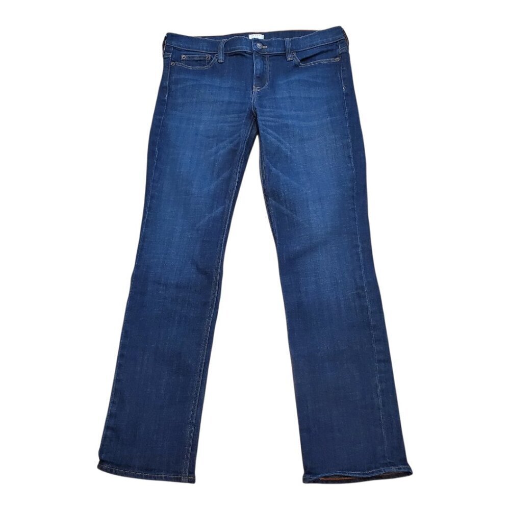 J. CREW Womens Jeans Stretch 5-Pocket Denim Straight-leg Jeans Style 19023